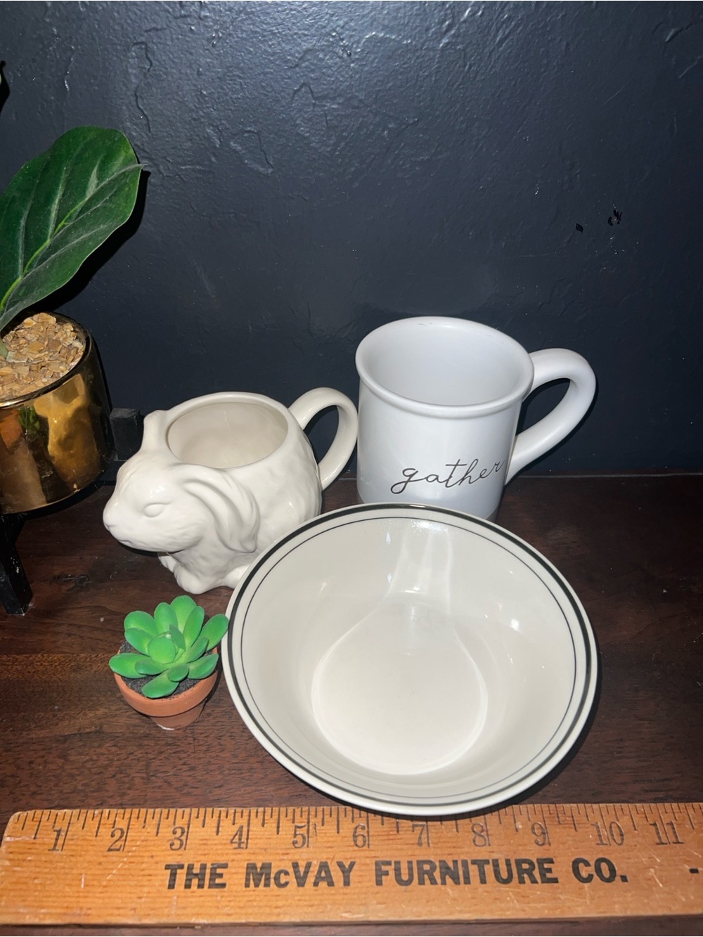 4 Kitchen Bundle Bunny Treshold Target Vintage Gibson Dinner Gather Ceramic Mug